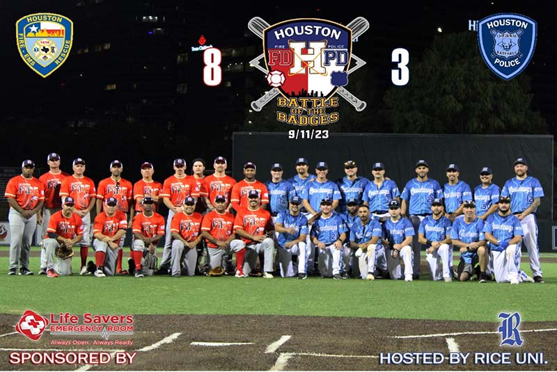 Battle of the Badges Charity Baseball Game in Houston, Texas 2023 Battle of the Badges Charity Baseball Game in Houston, Texas 2023