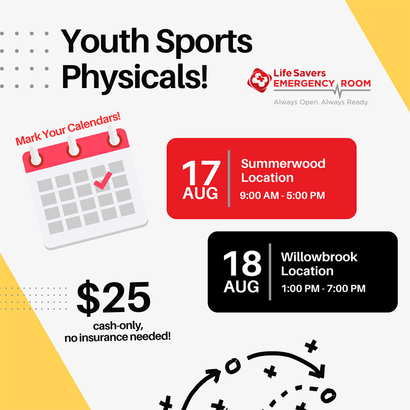 youth sports physicals